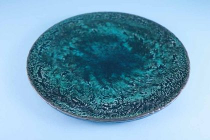 Plate (Round) - Green
