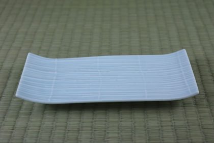 Plate - Oblong - Sudare Celadon
