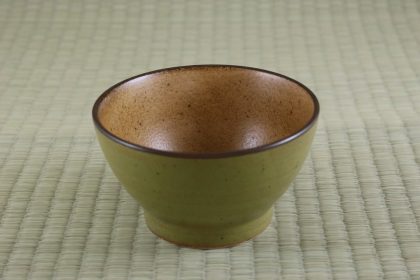Bowl - Green/Yellow - 13.8 x 7.6 cmh
