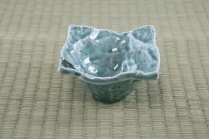 Bowl - Irregular - Coral Blue