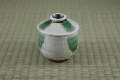 Bowl w/Lid- Oribe Fuki