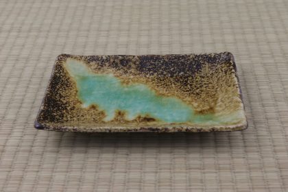 Plate - Oblong - Iwa Shimizu - 21.5 x 14.5 cm