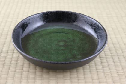 Plate  - Yuzu Black Ginga - 21.5 cm
