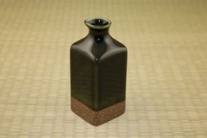 Sake Jug - Koshicha Oribe