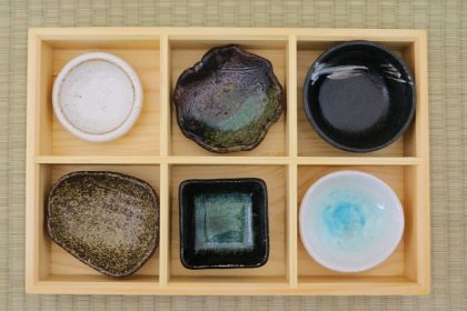 Bento - Wood - 6 sections