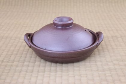 Toban Plate with Lid - Tetsu-yu - 6 Go - 22 x 8 cmh
