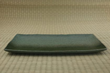 Plate (Oblong) - Green Iga