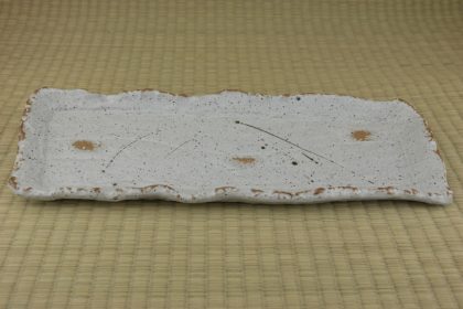Plate - Oblong - Oribe Chirashi - 41 x 16cm